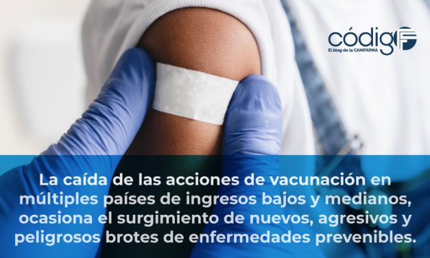 La caída de las acciones de vacunación en múltiples países de ingresos bajos y medianos, ocasiona el surgimiento de nuevos, agresivos y peligrosos brotes de enfermedades prevenibles.