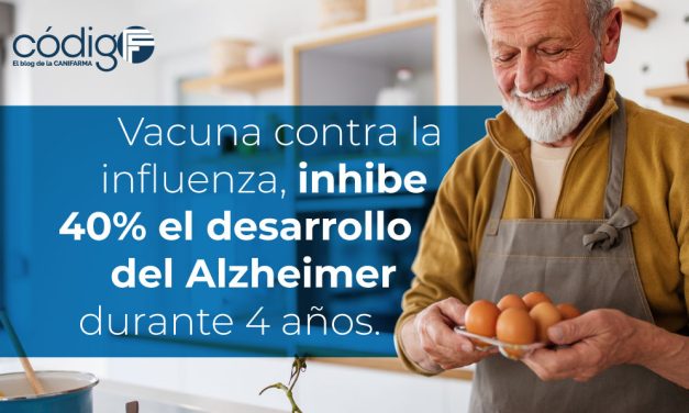 Vacuna contra la influenza, inhibe 40% el desarrollo del Alzheimer durante 4 años.