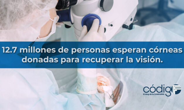 12.7 millones de personas esperan córneas donadas para recuperar la visión.