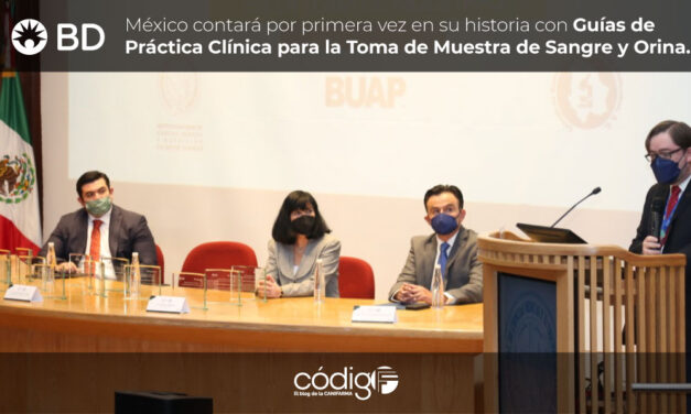 México contará por primera vez en su historia con Guías de Práctica Clínica para la Toma de Muestra de Sangre y Orina.