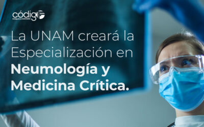 La UNAM creará la Especialización en Neumología y Medicina Crítica.