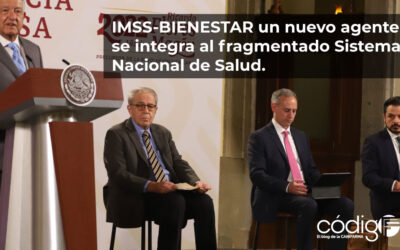 IMSS-BIENESTAR un nuevo agente se integra al fragmentado Sistema Nacional de Salud.