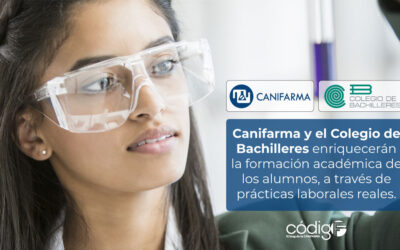 Canifarma y el Colegio de Bachilleres enriquecerán la formación académica de los alumnos, a través de prácticas laborales reales.