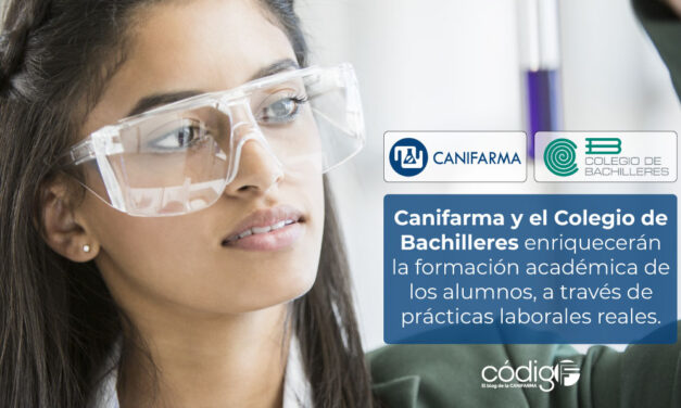 Canifarma y el Colegio de Bachilleres enriquecerán la formación académica de los alumnos, a través de prácticas laborales reales.