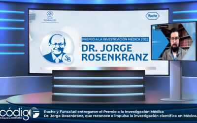 Roche y Funsalud entregaron el Premio a la Investigación Médica Dr. Jorge Rosenkranz, que reconoce e impulsa la investigación científica en México.