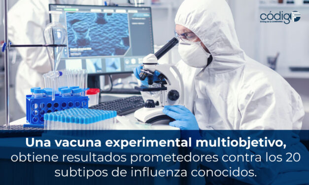 Una vacuna experimental multiobjetivo, obtiene resultados prometedores contra los 20 subtipos de influenza conocidos.