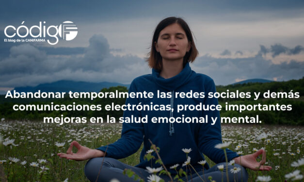 Abandonar temporalmente las redes sociales y demás comunicaciones electrónicas, produce importantes mejoras en la salud emocional y mental.