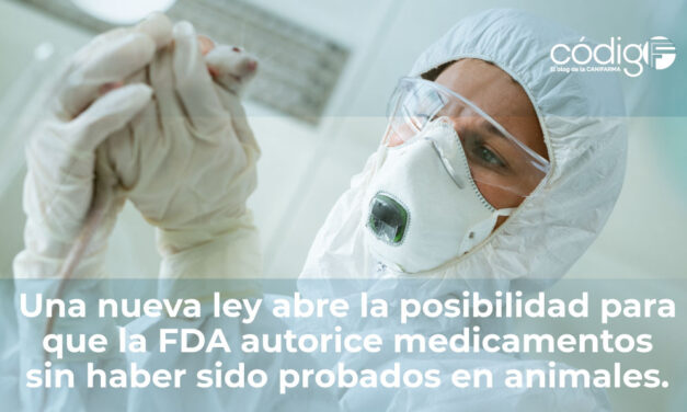 Una nueva ley abre la posibilidad para que la FDA autorice medicamentos sin haber sido probados en animales.