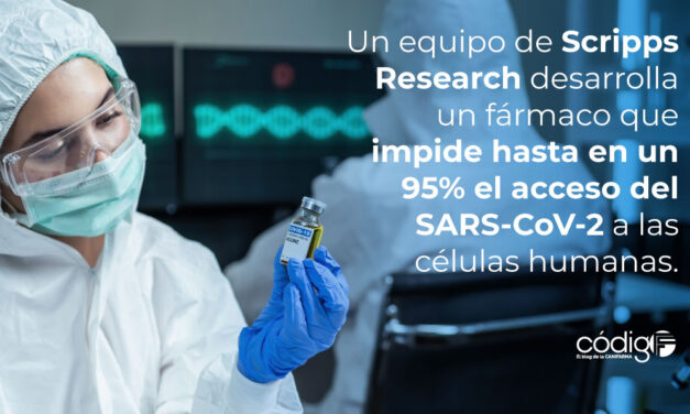 Un equipo de Scripps Research desarrolla un fármaco que impide hasta en un 95 % el acceso del SARS-CoV-2 a las células humanas.