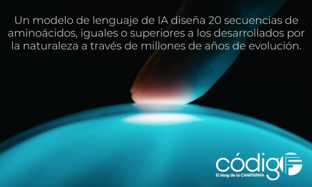 Un modelo de lenguaje de IA diseña 20 secuencias de aminoácidos, iguales o superiores a los desarrollados por la naturaleza a través de millones de años de evolución.