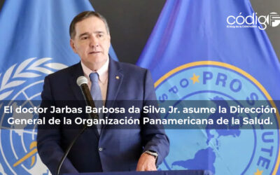 El doctor Jarbas Barbosa da Silva Jr. asume la Dirección General de la Organización Panamericana de la Salud.