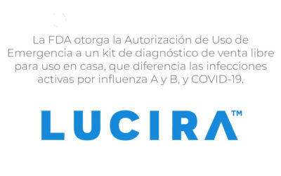 La FDA otorga la Autorización de Uso de Emergencia a un kit de diagnóstico de venta libre para uso en casa, que diferencia las infecciones activas por influenza A y B, y COVID-19.