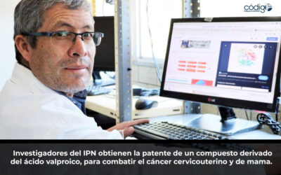 Investigadores del Instituto Politécnico Nacional obtienen la patente de un compuesto derivado del ácido valproico, para combatir el cáncer cervicouterino y de mama.