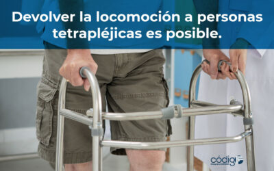 Devolver la locomoción a personas tetrapléjicas es posible.