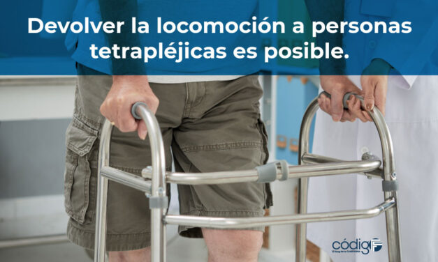 Devolver la locomoción a personas tetrapléjicas es posible.