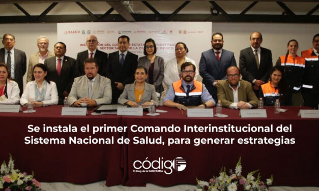 Se instala el primer Comando Interinstitucional del Sistema Nacional de Salud, para generar estrategias
