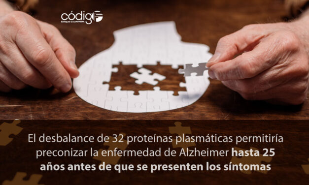 El desbalance de 32 proteínas plasmáticas permitiría preconizar la enfermedad de Alzheimer hasta 25 años antes de que se presenten los síntomas