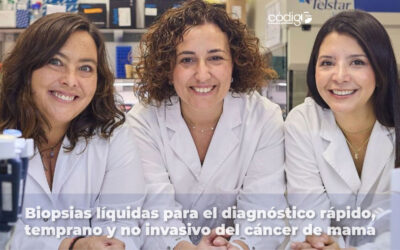 Biopsias líquidas para el diagnóstico rápido, temprano y no invasivo del cáncer de mama