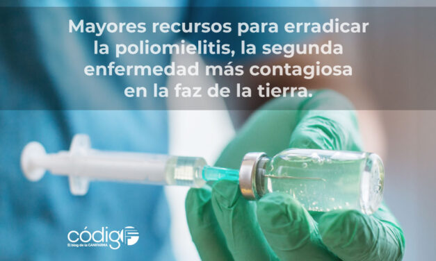 Mayores recursos para erradicar de la faz de la Tierra la segunda enfermedad más contagiosa, a la cual tenemos acorralada