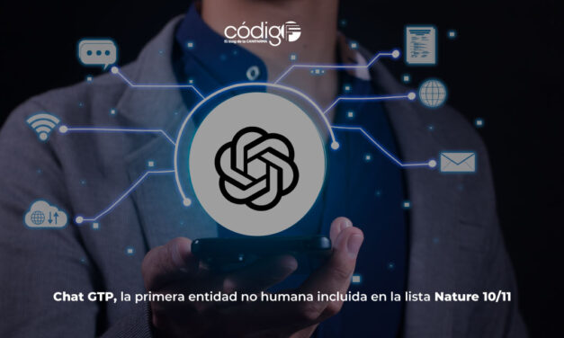 Chat GTP, la primera entidad no humana incluida en la lista Nature 10/11