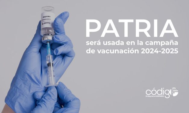 PATRIA será usada en la campaña de vacunación 2024-2025