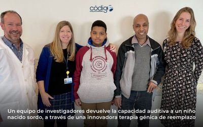 Un equipo de investigadores devuelve la capacidad auditiva a un niño nacido sordo, a través de una innovadora terapia génica de reemplazo