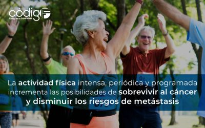 La actividad física intensa, periódica y programada incrementa las posibilidades de sobrevivir al cáncer y disminuir los riesgos de metástasis