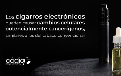 Los cigarros electrónicos pueden causar cambios celulares potencialmente cancerígenos, similares a los del tabaco convencional
