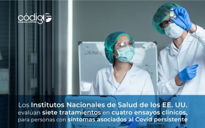 Los Institutos Nacionales de Salud de los EE. UU. evalúan siete tratamientos en cuatro ensayos clínicos, para personas con síntomas asociados al Covid persistente