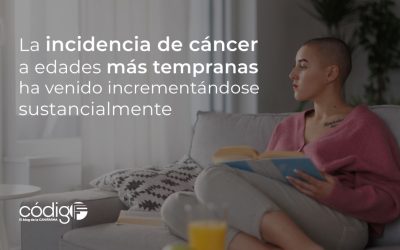La incidencia de cáncer a edades más tempranas ha venido incrementándose  sustancialmente