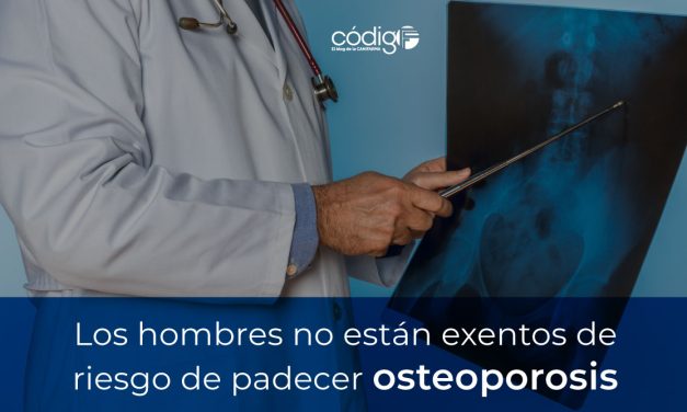 Los hombres no están exentos de riesgo de padecer osteoporosis