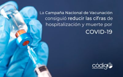 La Campaña Nacional de Vacunación consiguió reducir las cifras de hospitalización y muerte por COVID-19