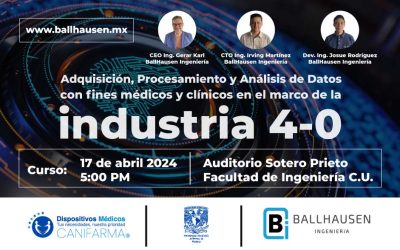 Adquisición, procesamiento y análisis de datos con fines médicos y clínicos, en el marco de la industria 4.0