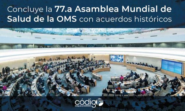 Concluye la 77.a Asamblea Mundial de Salud de la OMS con acuerdos históricos