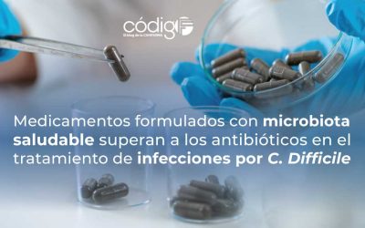 Medicamentos formulados con microbiota saludable superan a los antibióticos en el tratamiento de infecciones por C. Difficile