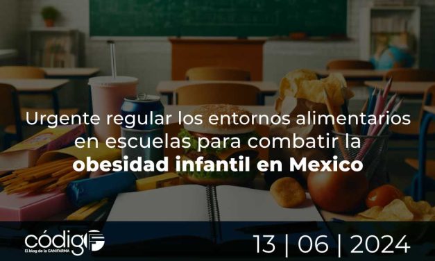 Urgente regular los entornos alimentarios en escuelas para combatir la obesidad infantil en México