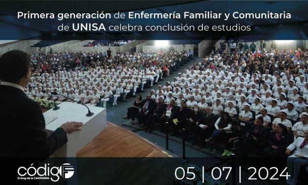 Primera generación de Enfermería Familiar y Comunitaria de UNISA celebra conclusión de estudios