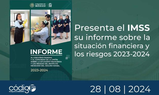 Presenta el IMSS su informe sobre la situación financiera y los riesgos 2023-2024