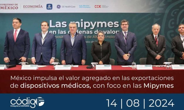 México impulsa el valor agregado en las exportaciones de dispositivos médicos, con foco en las Mipymes