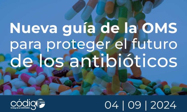 Nueva guía de la OMS para proteger el futuro de los antibióticos
