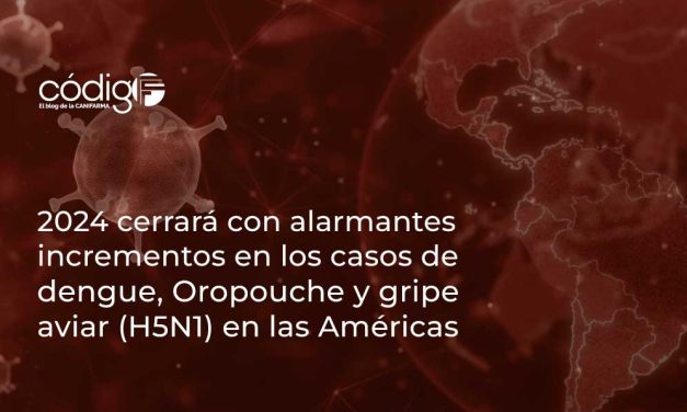 2024 cerrará con alarmantes incrementos en los casos de dengue, Oropouche y gripe aviar (H5N1) en las Américas