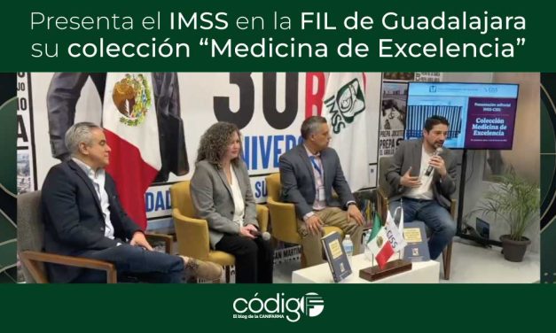 Presenta el IMSS en la FIL de Guadalajara su colección “Medicina de Excelencia”