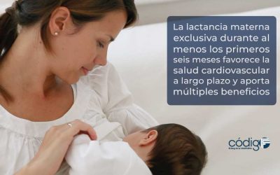 La lactancia materna exclusiva durante al menos los primeros seis meses favorece la salud cardiovascular a largo plazo y aporta múltiples beneficios
