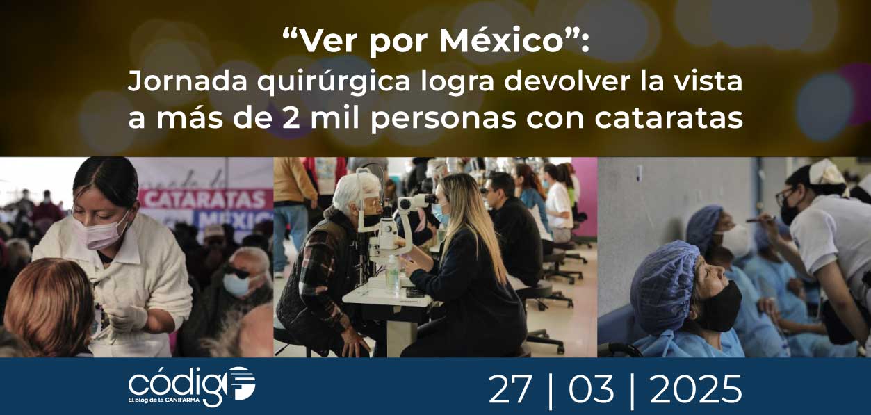 “Ver por México”: Jornada quirúrgica logra devolver la vista a más de 2 mil personas con cataratas