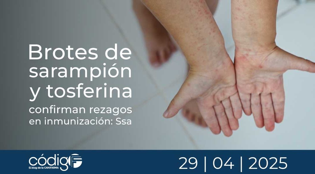 Brotes de sarampión y tosferina confirman rezagos en inmunización: Ssa BrotesSarampionTosferina