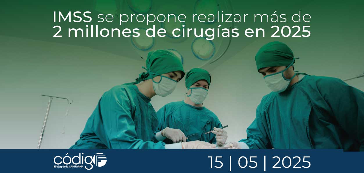 IMSS se propone realizar más de 2 millones de cirugías en 2025