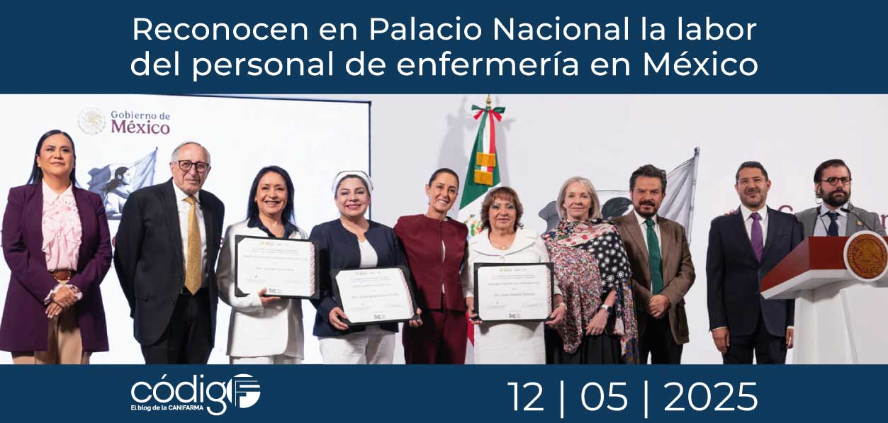 Reconocen en Palacio Nacional la labor del personal de enfermería en México