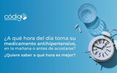 ¿A qué hora del día toma su medicamento antihipertensivo, en la mañana o antes de acostarse? ¿Quiere saber a qué hora es mejor?