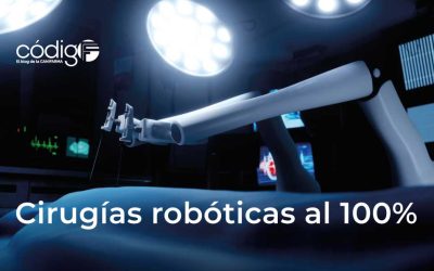 Cirugías robóticas al 100%