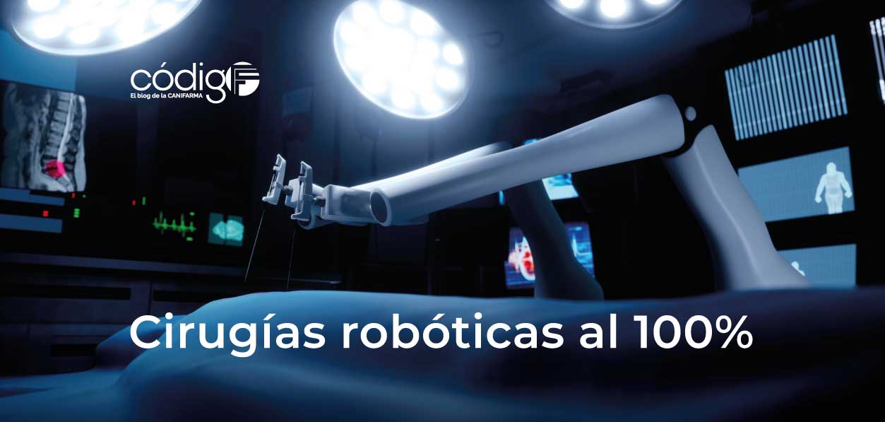 Cirugías robóticas al 100%